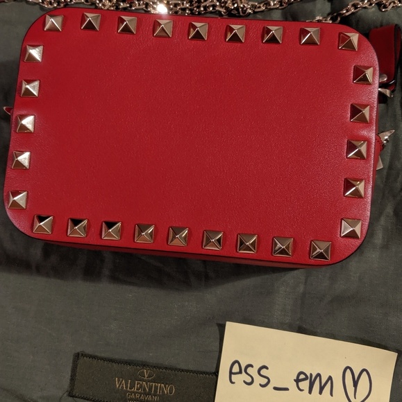 Valentino Garavani Rockstud Small Chain Camera - Picture 3 of 4